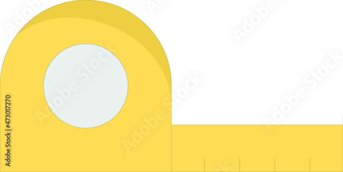 health and fittness icons measure tape and construction