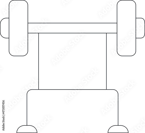 health and fittness icons weightlifting and exercise