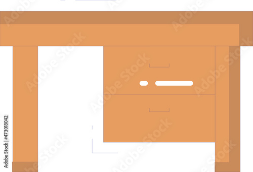 furniture icons bench and couch