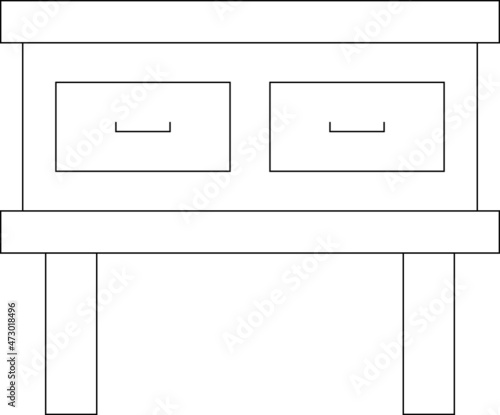 furniture icons table  and furniture