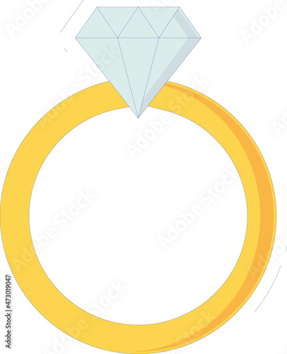 honeymoon icons diamond ring  and diamond