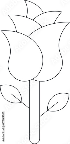 honeymoon icons rose and petals