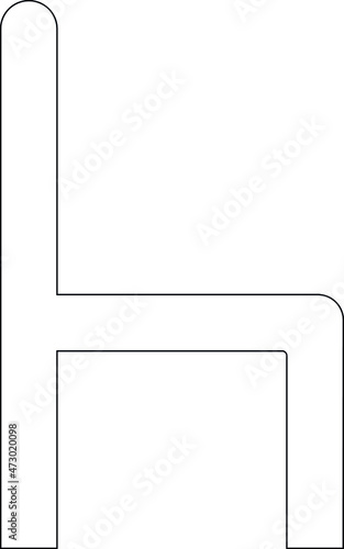 elearning icons chair and seat