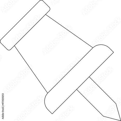 elearning icons pin and attach