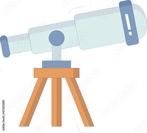 education icons telescope  and education