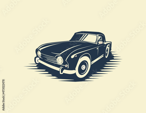 Classic Car vector illustration
