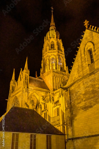 Cathedral Church Bayeux Normandy France