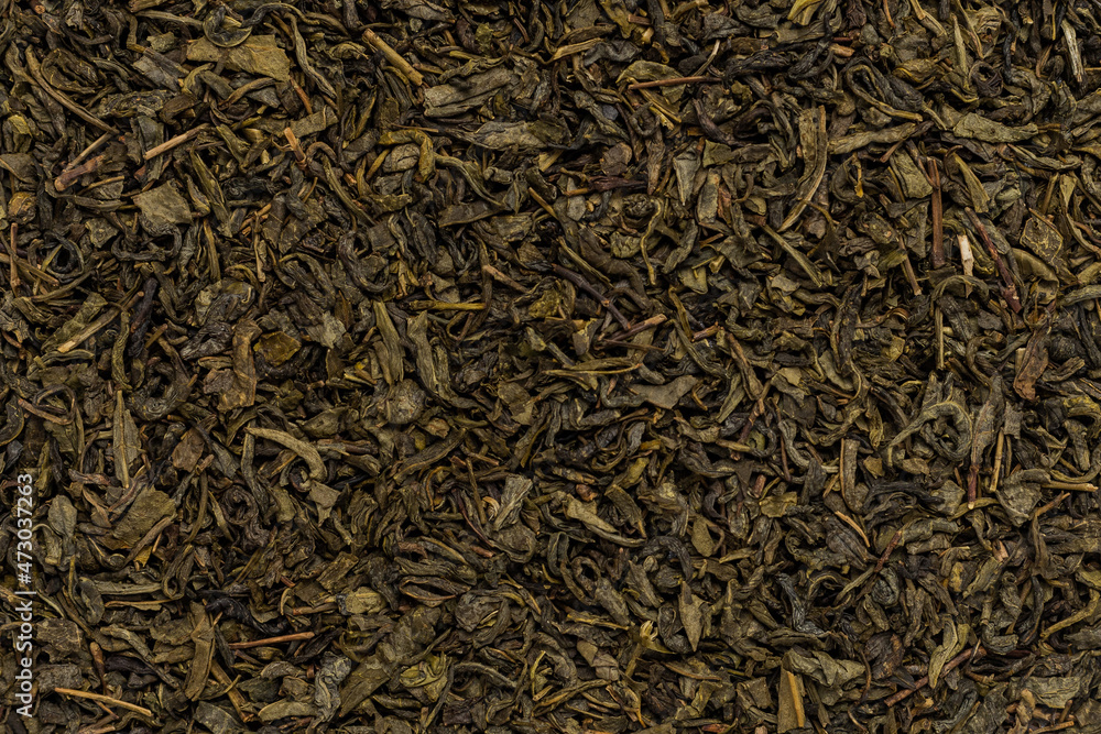 Green tea leaf solid pattern background Green tea leaf solid pattern background