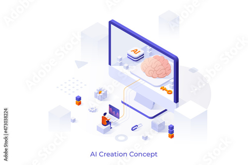 Isometric Vector Illustration