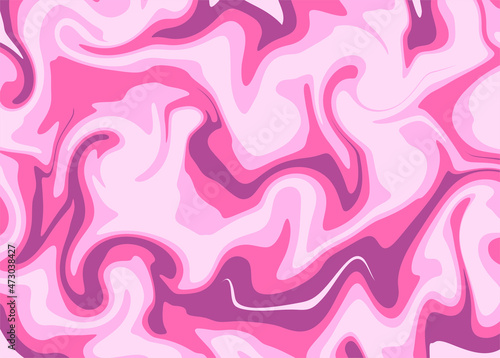 An illustration of abstract pink oil paint texture