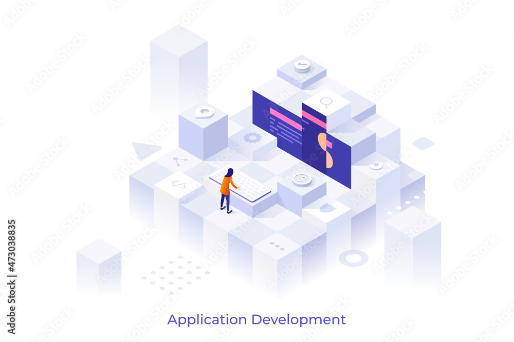 Isometric Vector Illustration Isometric Vector Illustration