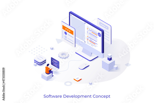 Isometric Vector Illustration