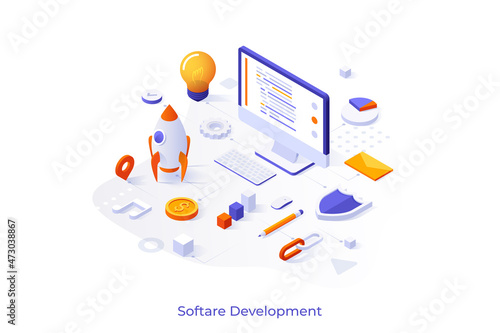 Isometric Vector Illustration