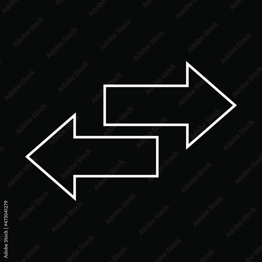 Recycling vector icon, Recycling icon vector in trendy flat style. Recycling icon image, Recycling icon illustration isolated on black background Recycling vector icon, Recycling icon vector in trendy flat style. Recycling icon image, Recycling icon illustration isolated on black background