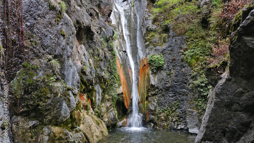 La Boucle et la Cascade du Bras Rouge depuis Cilaos sur l'île de la Réunion photo