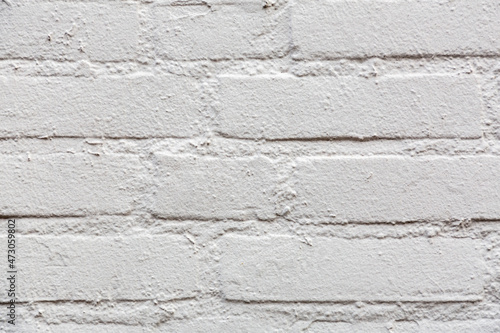 white brick wall grunge texture background