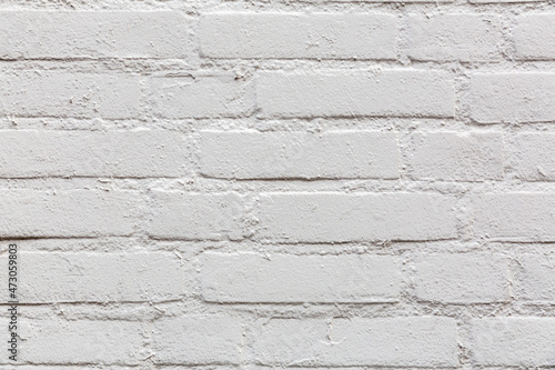 white brick wall grunge texture background © EnginKorkmaz