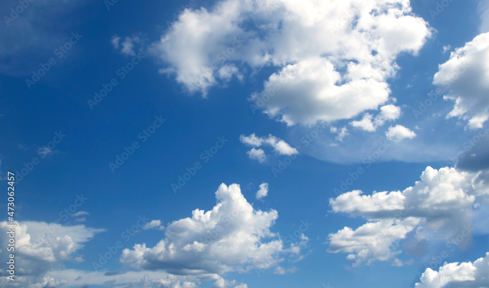 Obraz premium Blue sky background