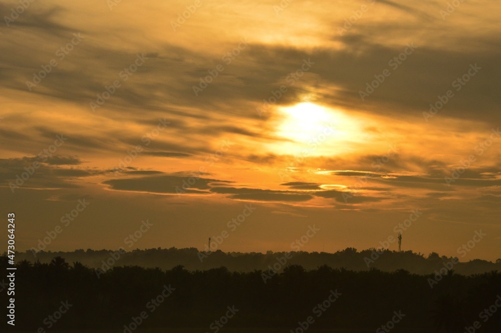 sunset in the sky sunset in the sky