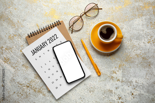 Paper calendar for January ...