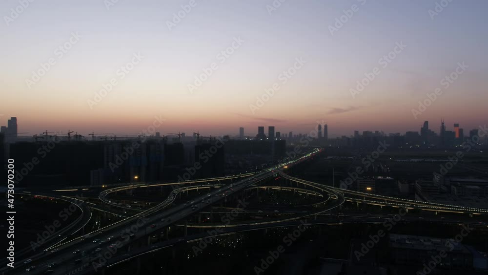 overpass in hangzhou china