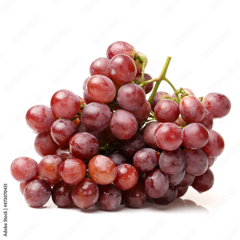 Grapes on white background Grapes on white background