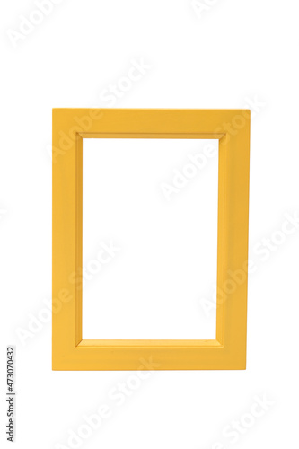 set of picture frames on white background 