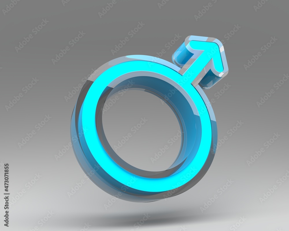 Zodiac and astrology symbol of the Mars planet Zodiac and astrology symbol of the Mars planet