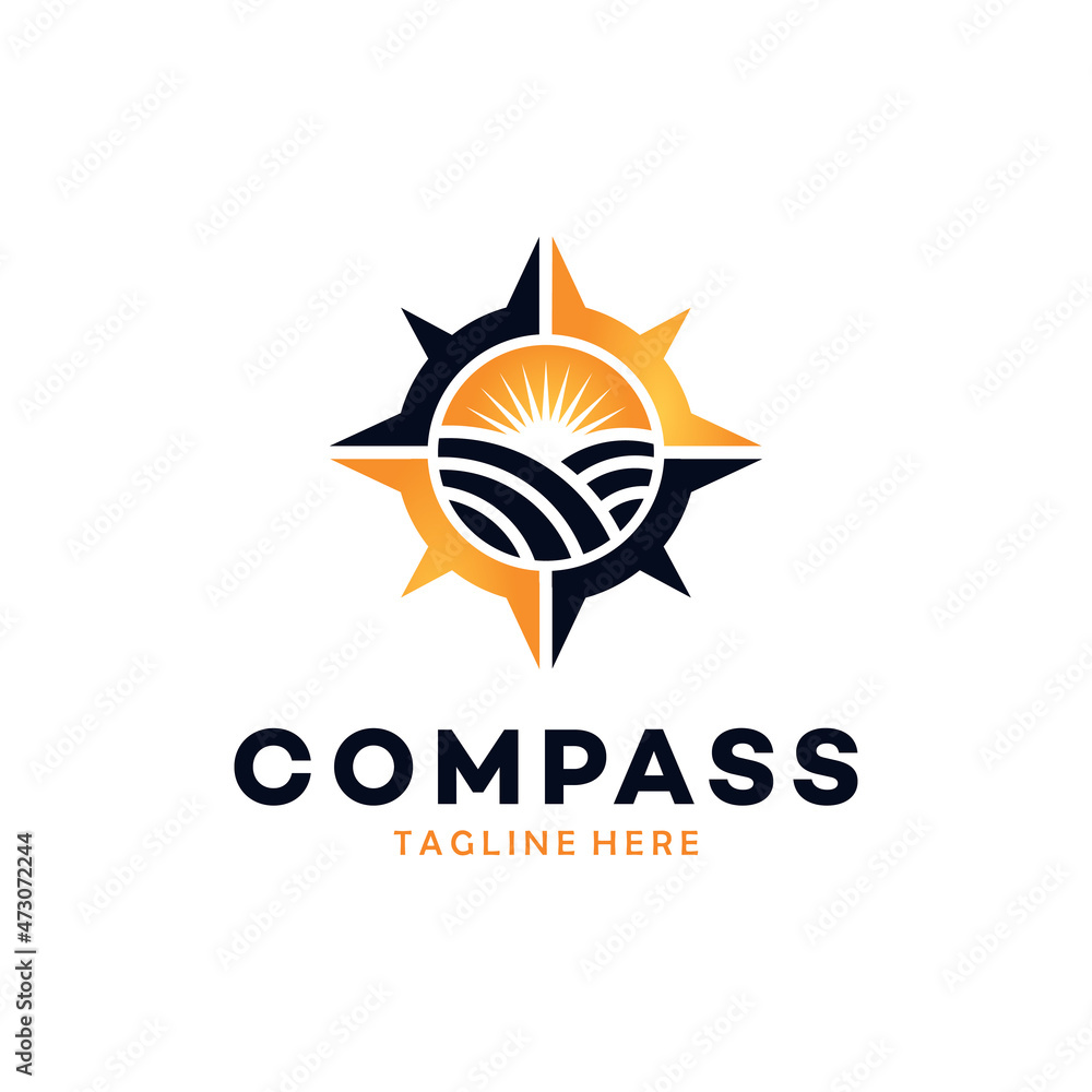 compass logo design compass logo design