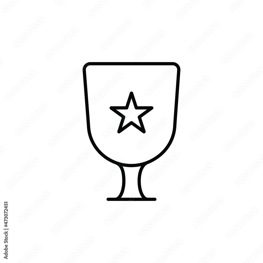 a trophy. an icon related to victory, awarding, rating, etc. editable element for ui ux website or mobile application. a trophy. an icon related to victory, awarding, rating, etc. editable element for ui ux website or mobile application.