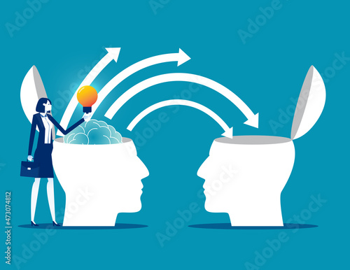 Transferring knowledge and information or skill teaching. Educational learning as data exchange or sharing