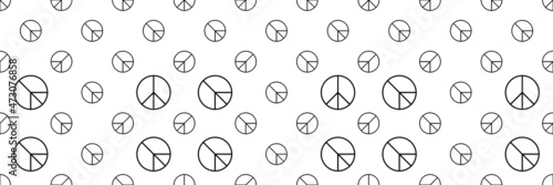 Peace Icon Seamless Pattern M_2112001