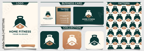 home sport logo design template