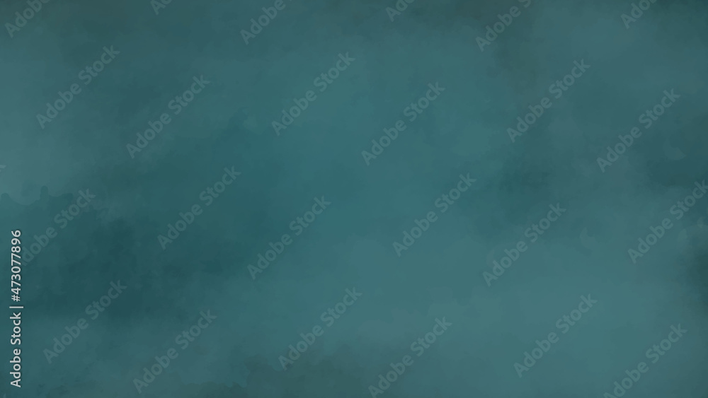 Background with clouds Texture green chalk board for drawing, vector illustration. Elegant Blue Textured Background that Resembles a Painted Canvas Backdrop