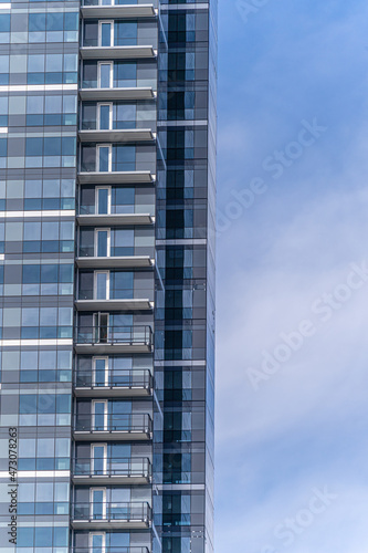 New residential tower under construction in City © primestockphotograpy