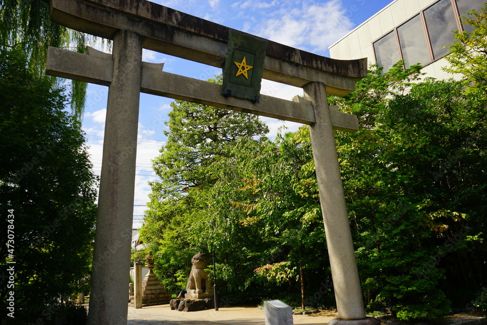Torii Gate of Seimei-jinja Shrinein Kyoto, Japan - 日本 京都 晴明神社 鳥居 Torii Gate of Seimei-jinja Shrinein Kyoto, Japan - 日本 京都 晴明神社 鳥居