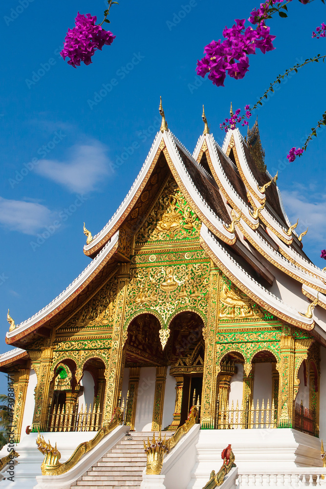 Fototapeta premium The Royal Palace Museum of Luang Prabang, Laos.