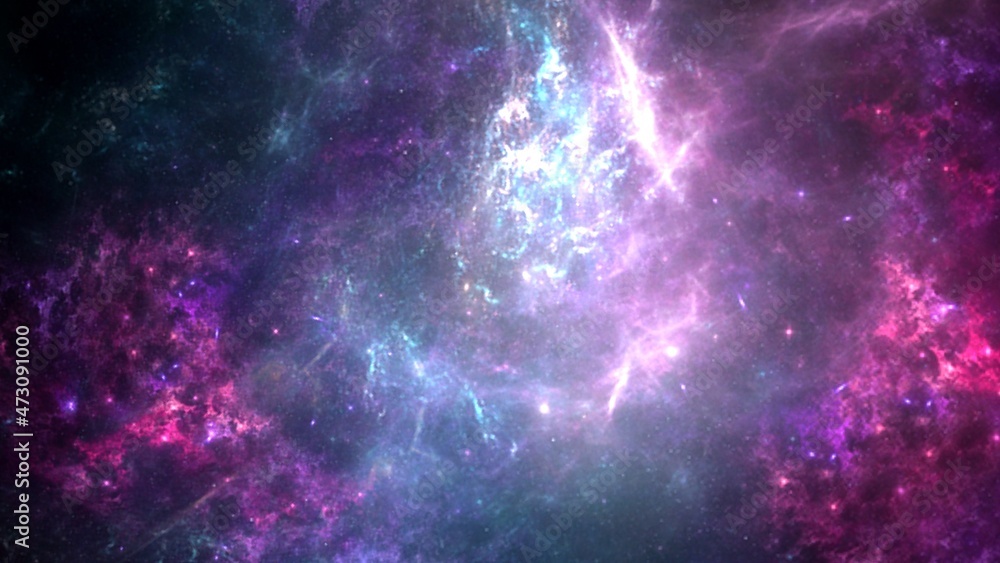 science fiction wallpaper. Beauty of deep space. Colorful graphics for ...