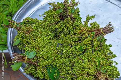 khmer traditional fruit pick from forest