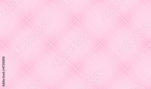 Pink square tiles pattern background. Vector stylish texture. Pink floor tile. Abstract seamless pattern of pink color with lines texture for wallpapers and background. Vector illustration EPS10