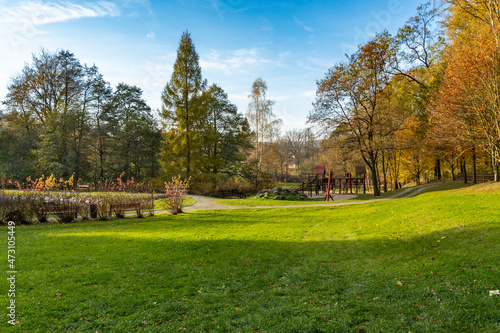 Kleiner Park in Sebnitz © Holger W. Spieker