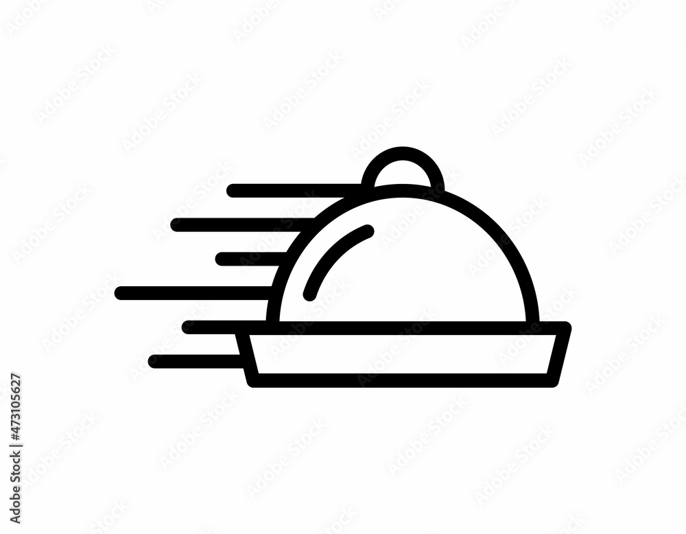food delivery vector icon food delivery vector icon