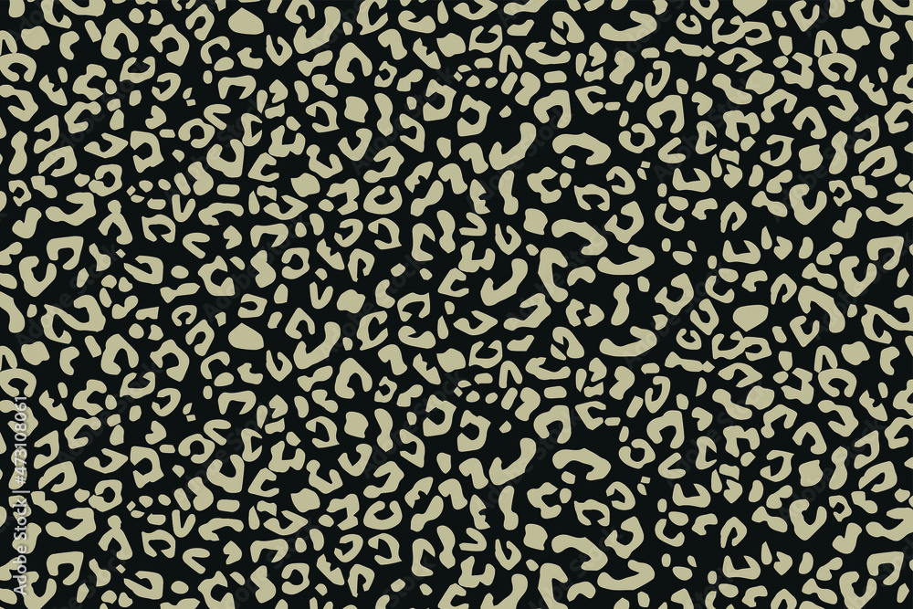Seamless leopard pattern. Seamless leopard pattern.