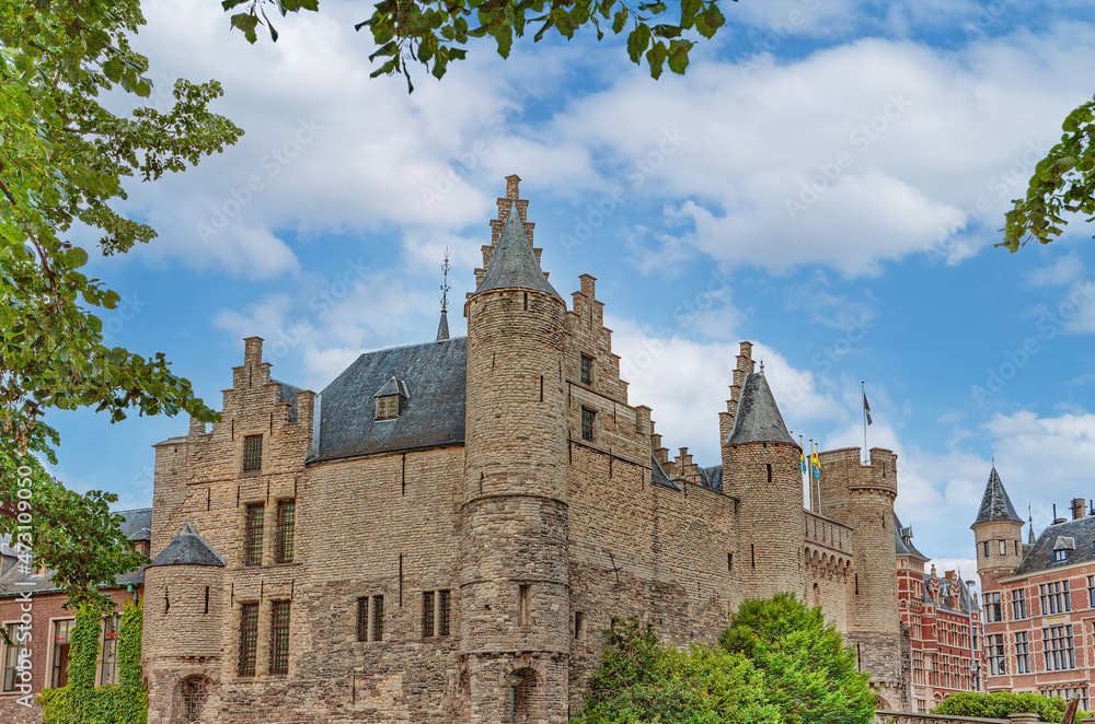 Castle Steen in Antwerp, Belgium