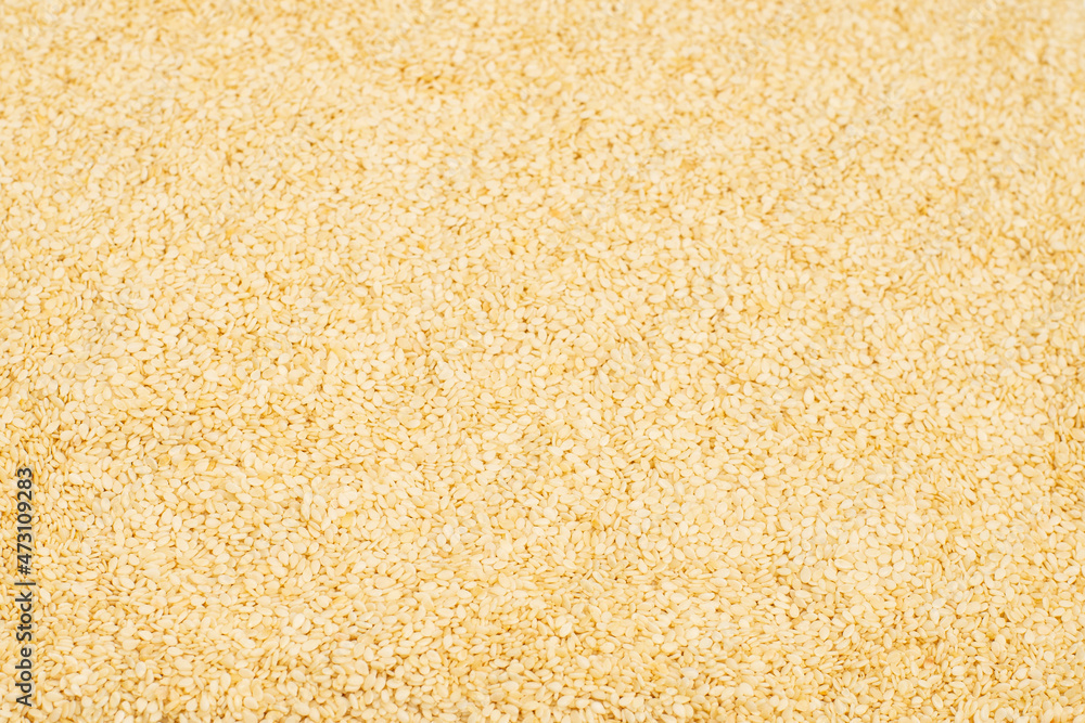 Sesame seeds as a background. Sesame seeds as a background.
