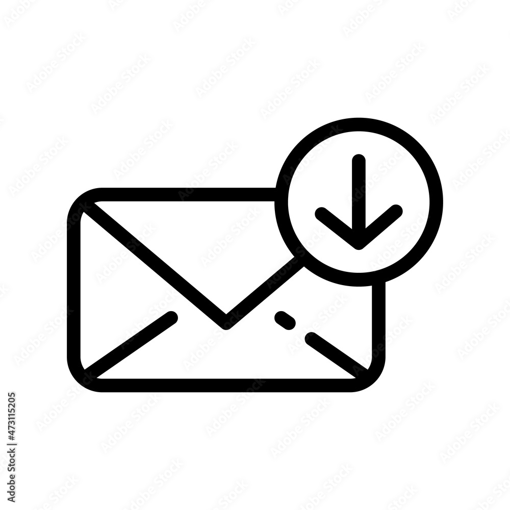 Mail icon. Send message pictogram for web. Line stroke vector eps10. Simple logo symbol isolated on white background. Outline icon . Mail icon. Send message pictogram for web. Line stroke vector eps10. Simple logo symbol isolated on white background. Outline icon .