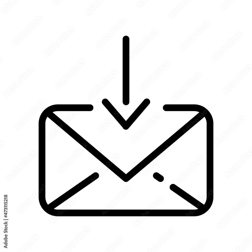 Mail icon. Send message pictogram for web. Line stroke vector eps10. Simple logo symbol isolated on white background. Outline icon . Mail icon. Send message pictogram for web. Line stroke vector eps10. Simple logo symbol isolated on white background. Outline icon .