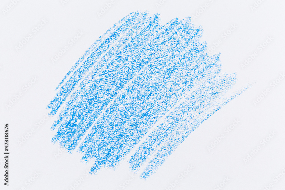 Wax crayon hand drawing blue background Wax crayon hand drawing blue background