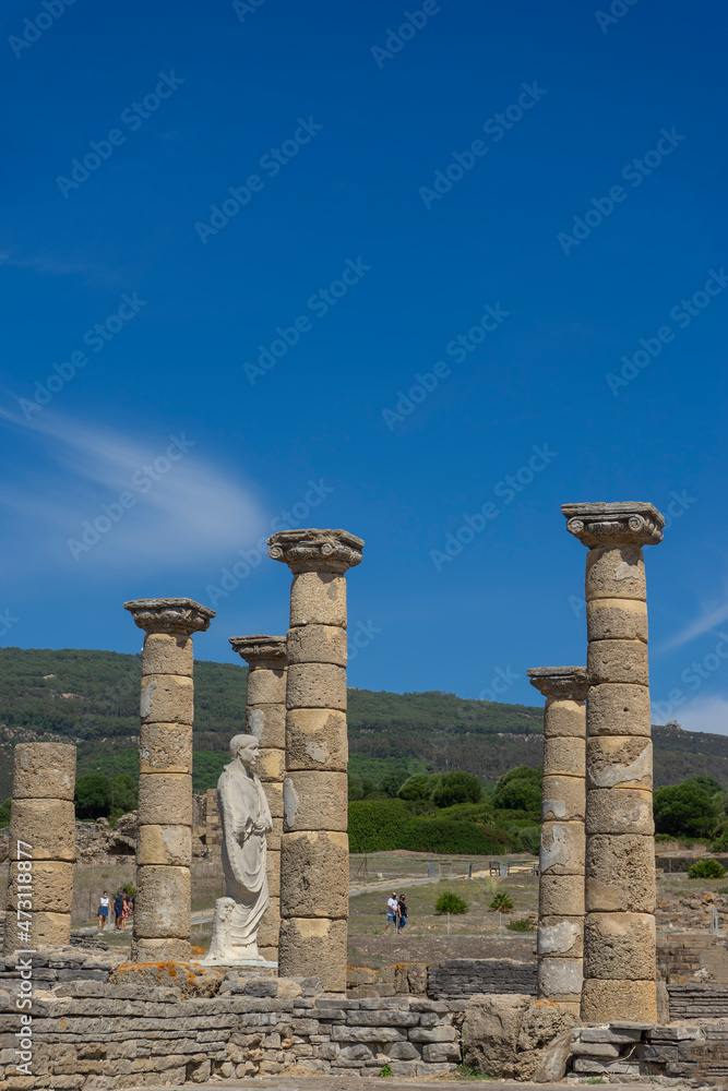 basílica romana de baelo claudia en el parque natural del estrecho, España