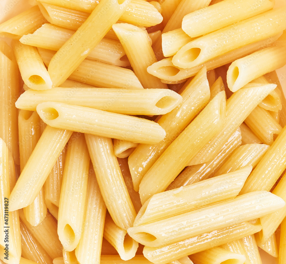 Bunch of Italian macaroni pasta texture Bunch of Italian macaroni pasta texture